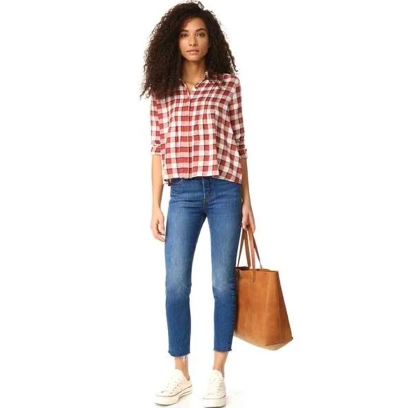 CURRENT/ELLIOTT The Lucy Tuck Blouse - Picture 2 of 16